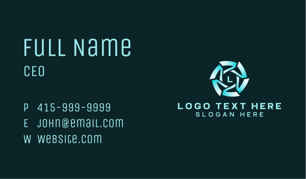 Cyber Programming Developer Business Card Design Image Preview