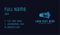 Truck Arrow Logistics Business Card Image Preview