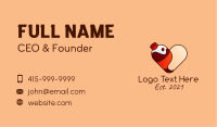 Cute Soda Love Business Card Image Preview