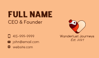 Cute Soda Love Business Card Image Preview