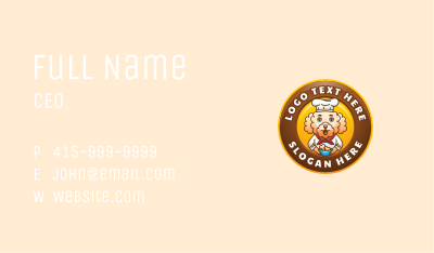 Dog Bake Treats Business Card Image Preview