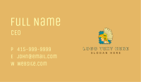 Aztec Avatar Headdress Business Card Image Preview