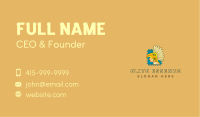 Aztec Avatar Headdress Business Card Image Preview