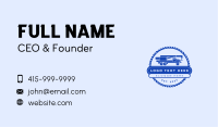 Construction Crane Truck Business Card Image Preview