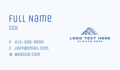 Solar Panel Roofing  Business Card Image Preview