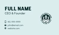 Tree Planting Garden Business Card Preview