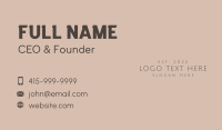 Elegant Corporate Business Business Card Design