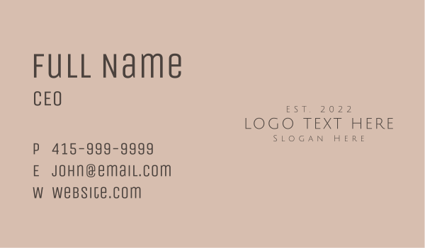 Elegant Corporate Business Business Card Design Image Preview