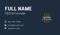 College Athlete Letter Business Card Image Preview