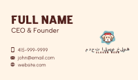 Happy Pet Dog Veterinary Business Card Image Preview