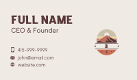 Travel Desert Outdoor Business Card Image Preview