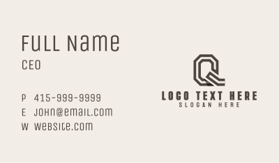 Line Stripe Business Business Card Image Preview
