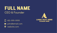 Professional Business Letter A Business Card Design