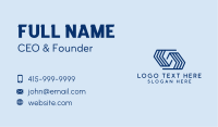 Geometric Company Letter S  Business Card Image Preview