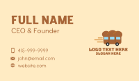 Bread Express Delivery Business Card Design