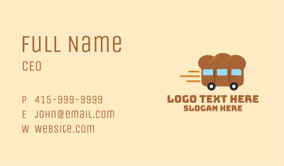 Bread Express Delivery Business Card