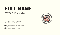 Handyman Masonry Tools Business Card Design