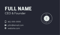 Sleek Business Modern Business Card Image Preview