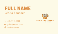 Paw Doggy Pet Business Card Design