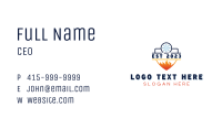 Fire Ice Air Conditioning Business Card Image Preview