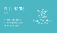 Minimalist Wildflower Plant Business Card Image Preview
