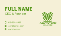 Green Building Construction  Business Card Image Preview