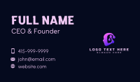 Artificial Intelligence Program  Business Card Image Preview