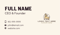 Dog Pet Breeder Business Card Image Preview