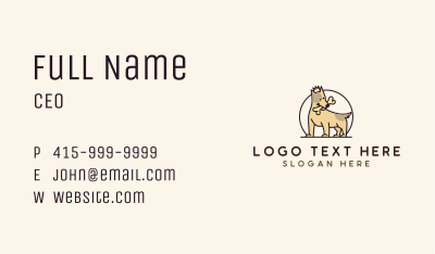 Dog Pet Breeder Business Card Image Preview