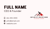 Roof Paint Brush Business Card Image Preview