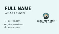 Mountain Landmark Emblem Business Card Image Preview