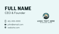 Mountain Landmark Emblem Business Card Image Preview