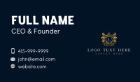 Royal Crown Crest Business Card Image Preview