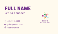 Social Group Forum Business Card Design