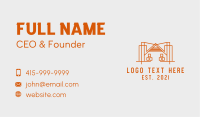 Package Logistics Warehouse Business Card Image Preview