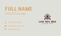 Gym Kettlebell Weightlifting Business Card Image Preview