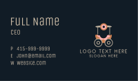 Donut Food Cart  Business Card Image Preview