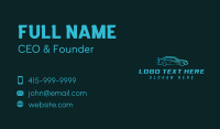 Fast Racing Car Business Card Preview