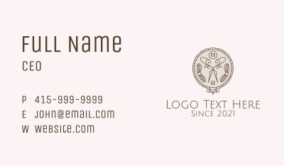 Embroidery Boutique Handicraft Business Card Image Preview