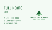 Pine Tree Arrow  Business Card Image Preview