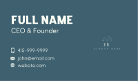 Fashion Studio Wordmark Business Card Image Preview