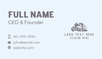 Hauling Truck Logistics  Business Card Image Preview