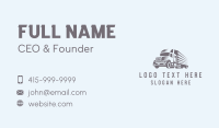 Hauling Truck Logistics  Business Card Design