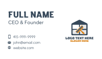 Clean House Squeegee Service Business Card Image Preview