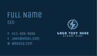 Lightning Bolt Pixel Business Card Image Preview