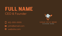 Chef Hat Eatery Business Card Preview