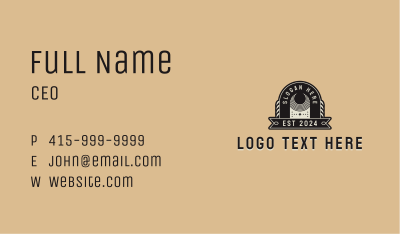 Generic Star Company Business Card Image Preview