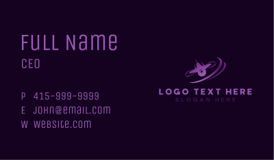 Aerial Drone Racing Business Card Image Preview