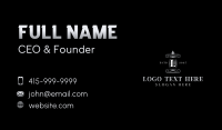 Professional Legal Column Business Card Preview