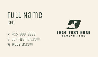 Dog Training Leash Business Card Image Preview